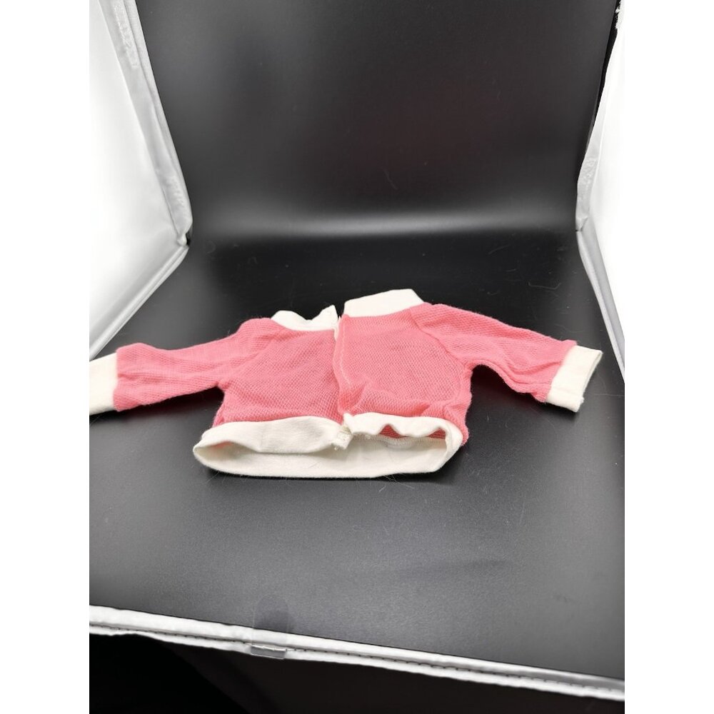 Unbranded Vtg 1980s Doll Pink Floral Mesh Long Sleeve Shirt Cabbage Patch Kids - Picture 3 of 4
